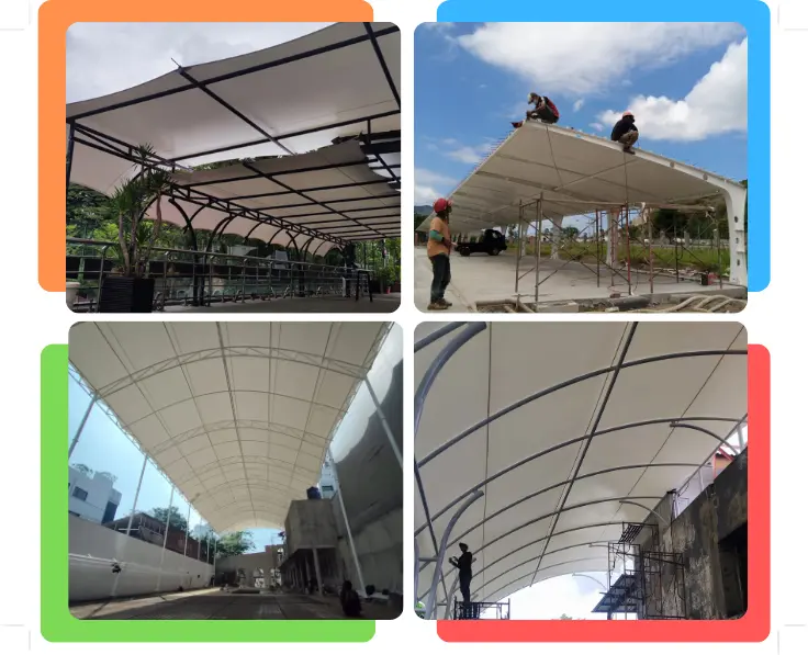 canopypedia jasa pembuatan tenda membrane kanopi awning